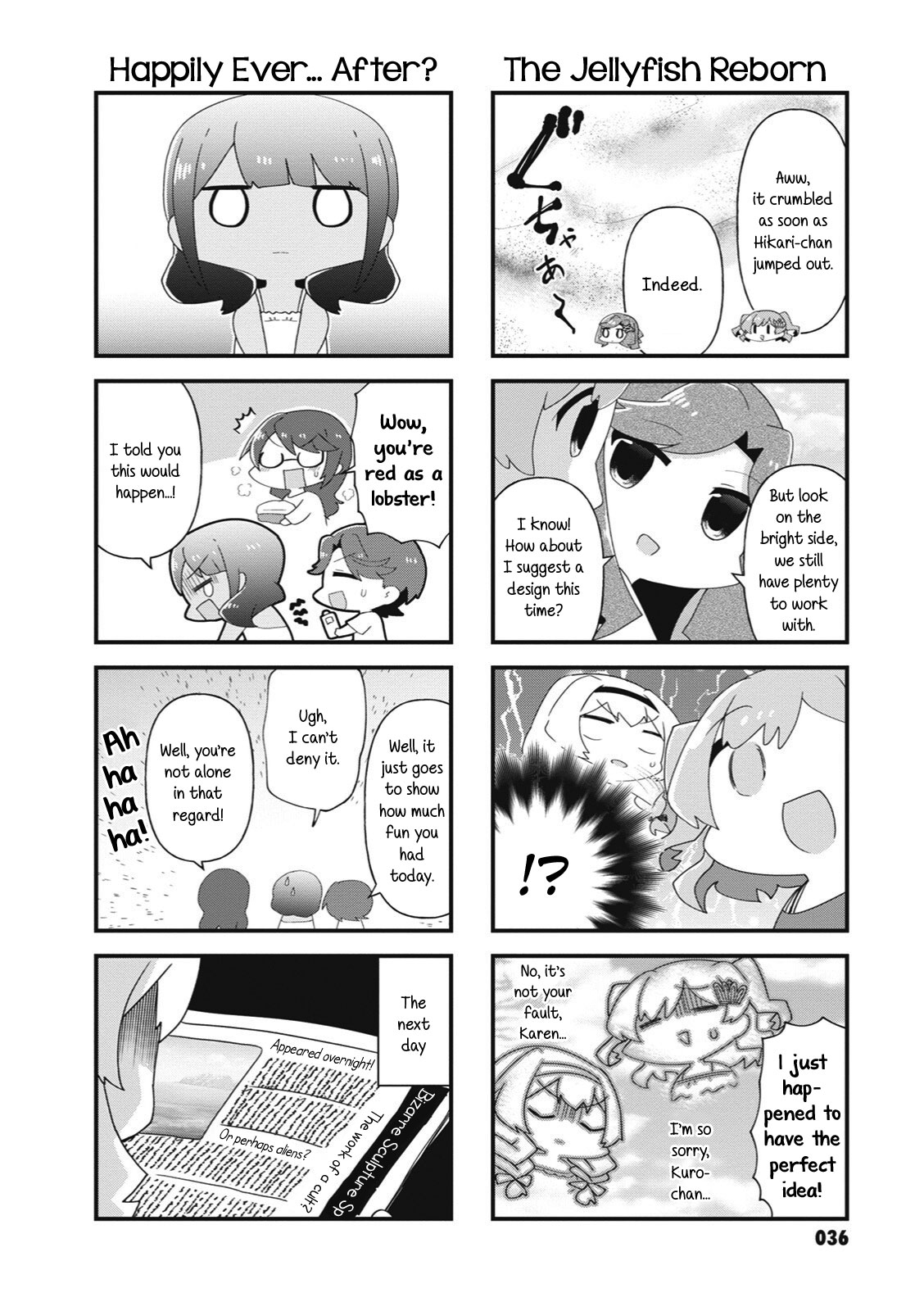 4-Koma Starlight Chapter 31 page 8 - Chapter 31: A Stage Girl's Summer