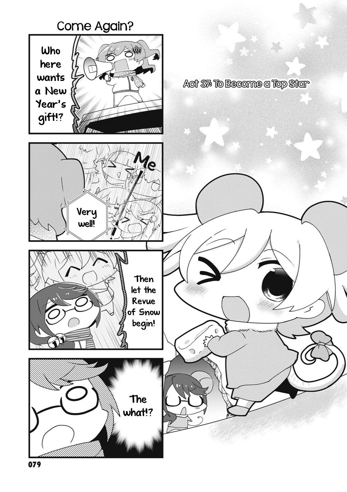 4-Koma Starlight Chapter 37 page 1 - Chapter 37: To Become a Top Star