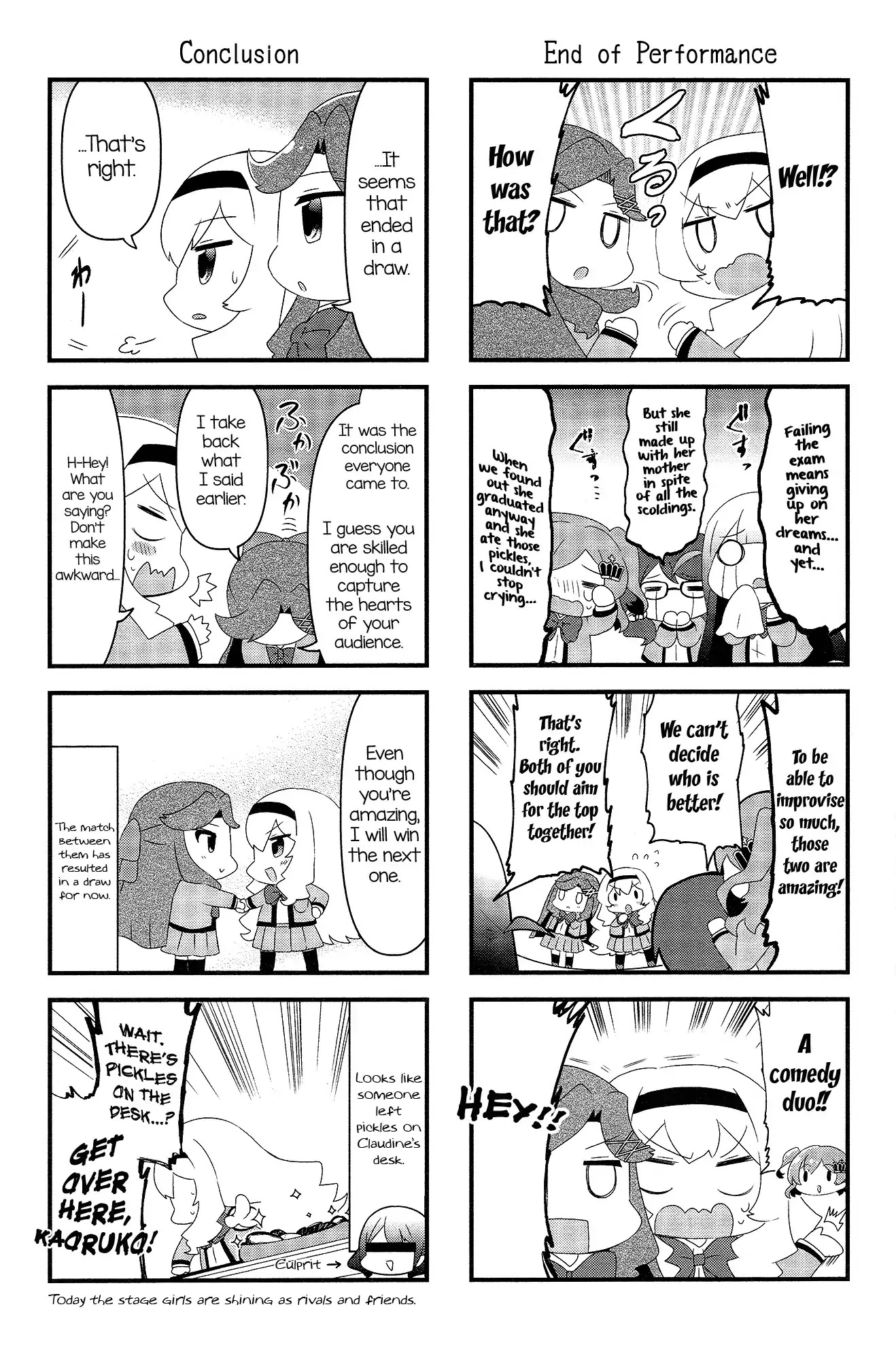 4-Koma Starlight Chapter 4 page 6 - Chapter 4: Friends? No, Rivals!