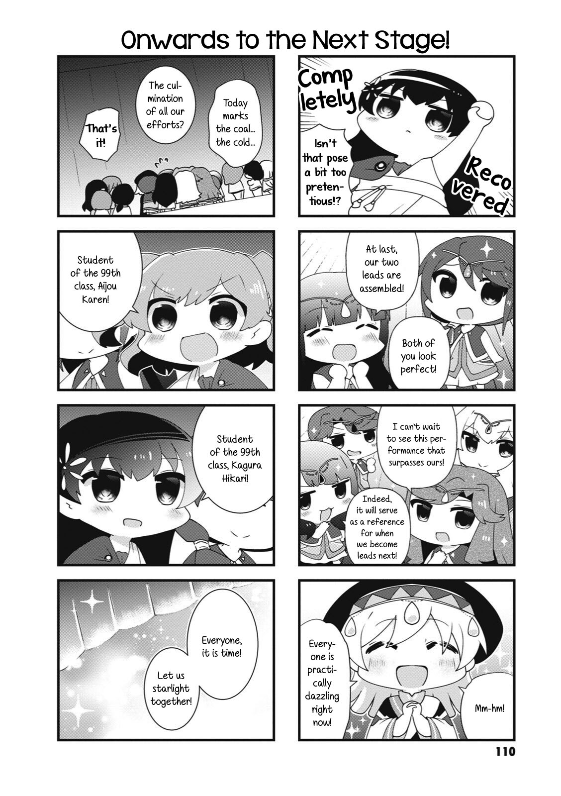 4-Koma Starlight Chapter 40 page 8 - Chapter 40: The 100th Seishou Festival