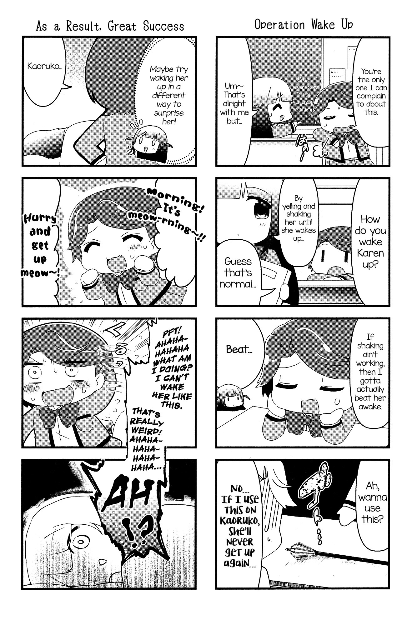 4-Koma Starlight Chapter 5 page 2 - Chapter 5: The Chemistry of Pairs