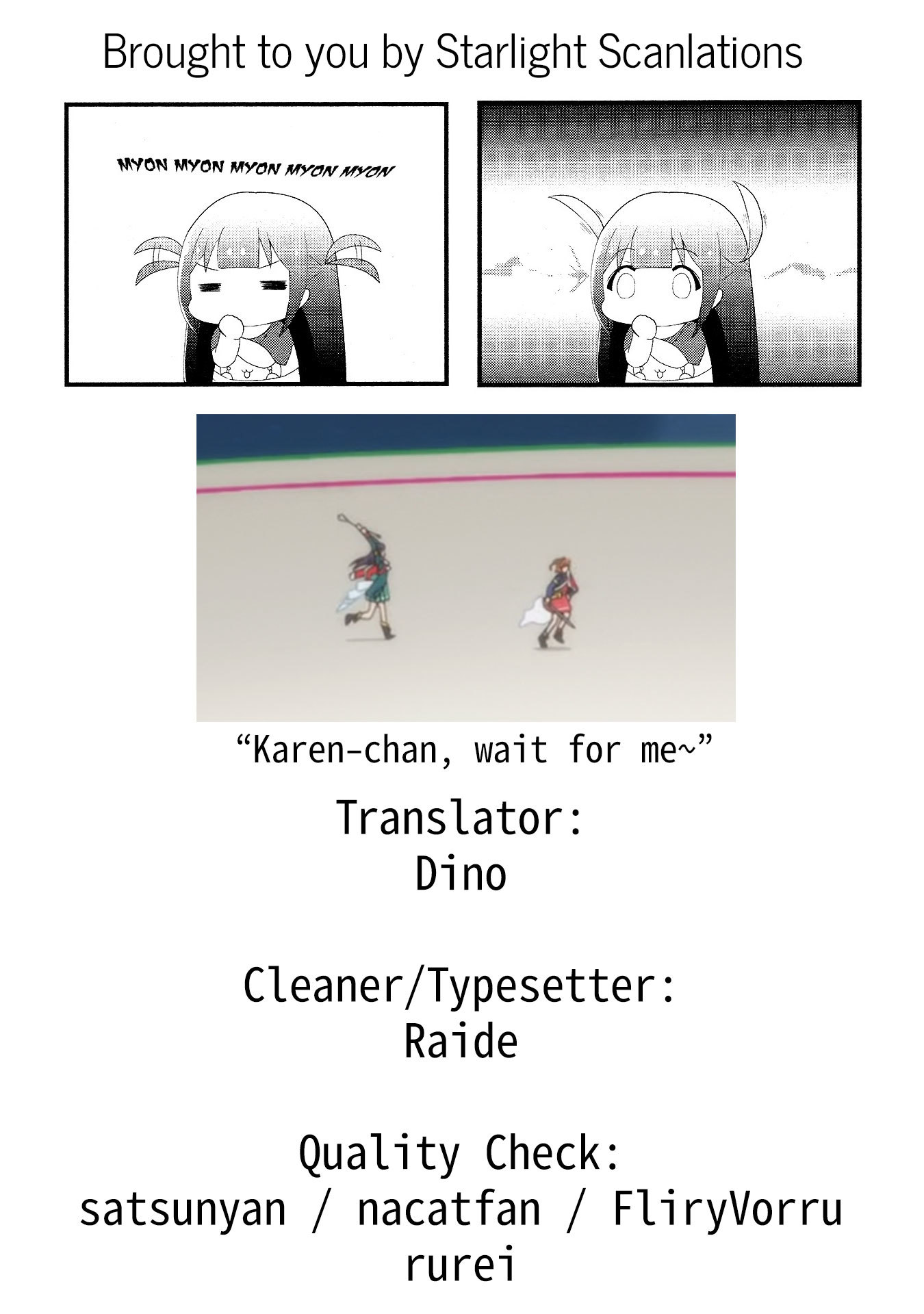 4-Koma Starlight Chapter 5 page 7 - Chapter 5: The Chemistry of Pairs