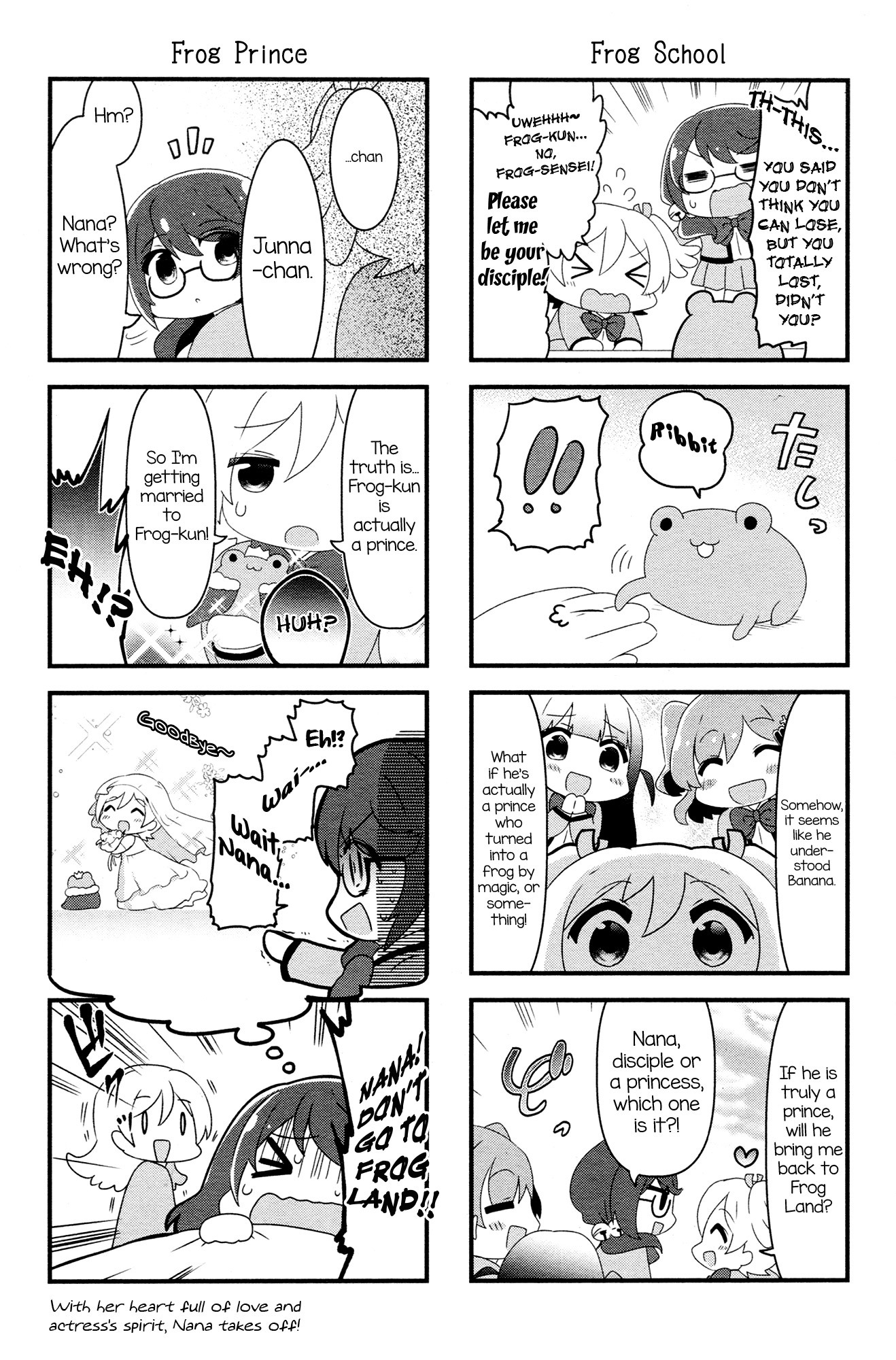 4-Koma Starlight Chapter 6 page 6 - Chapter 6: Teru Teru Bouzu and Frog-san