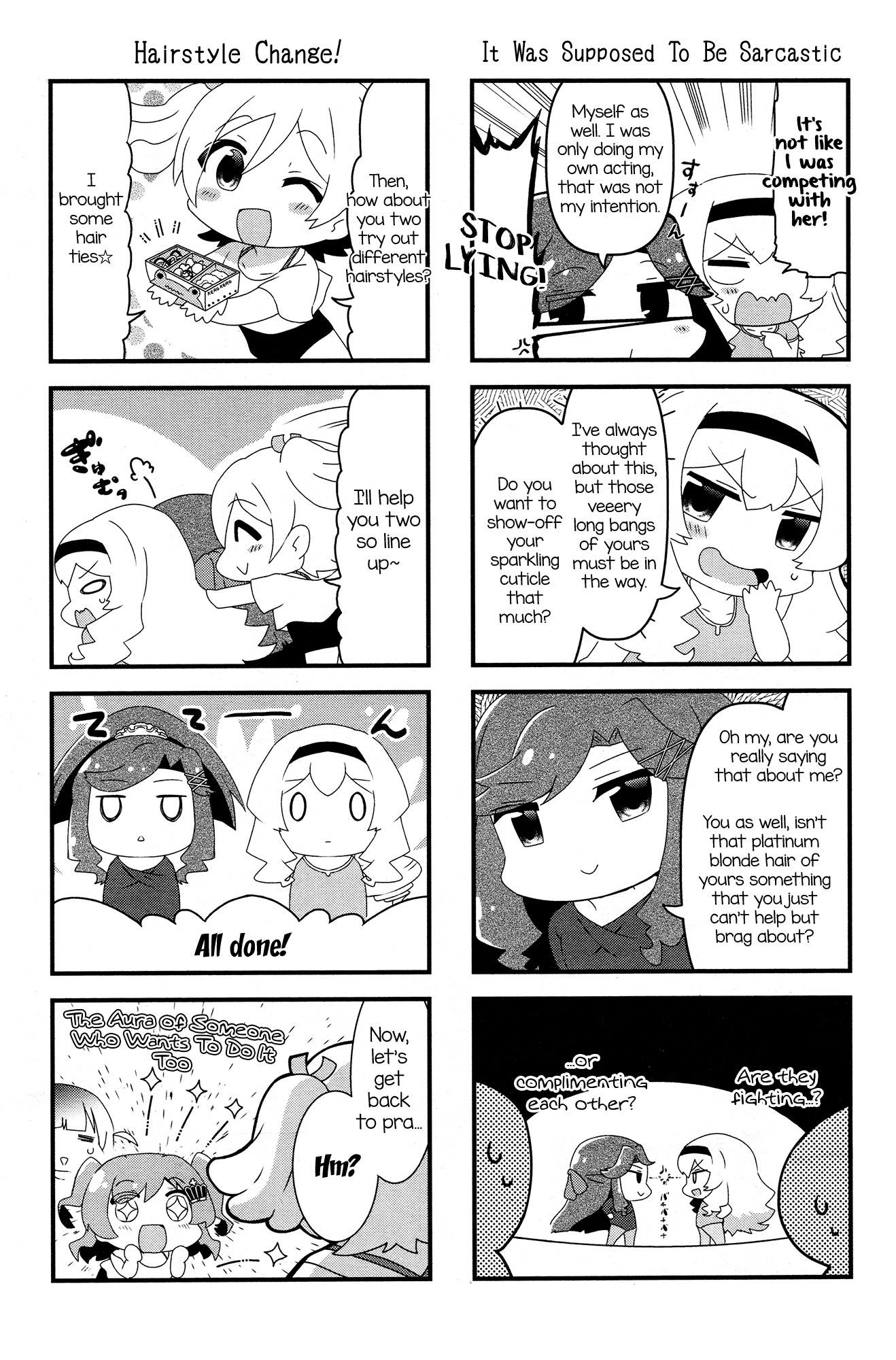 4-Koma Starlight Chapter 7 page 2 - Chapter 7: Fashionable and Independent