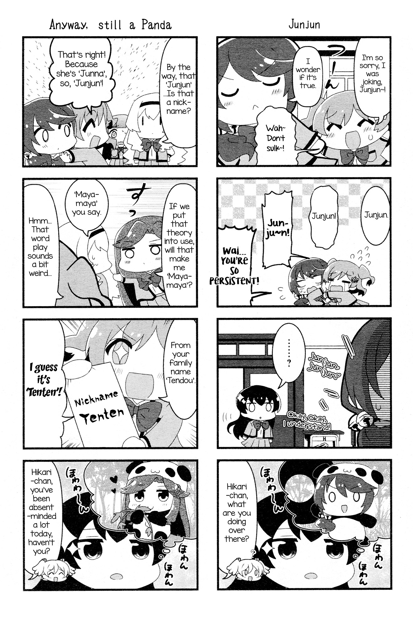 4-Koma Starlight Chapter 8 page 7 - Chapter 8: Troublesome People