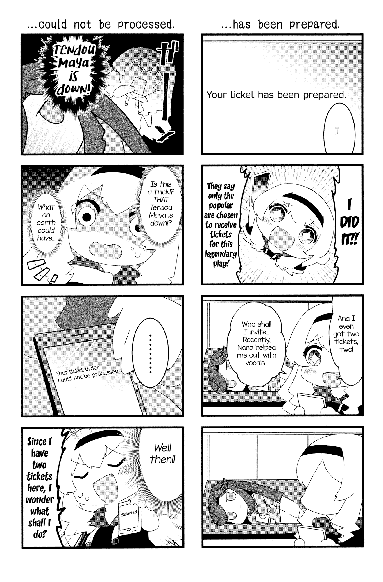 4-Koma Starlight Chapter 9 page 5 - Chapter 9: Friends Are Good