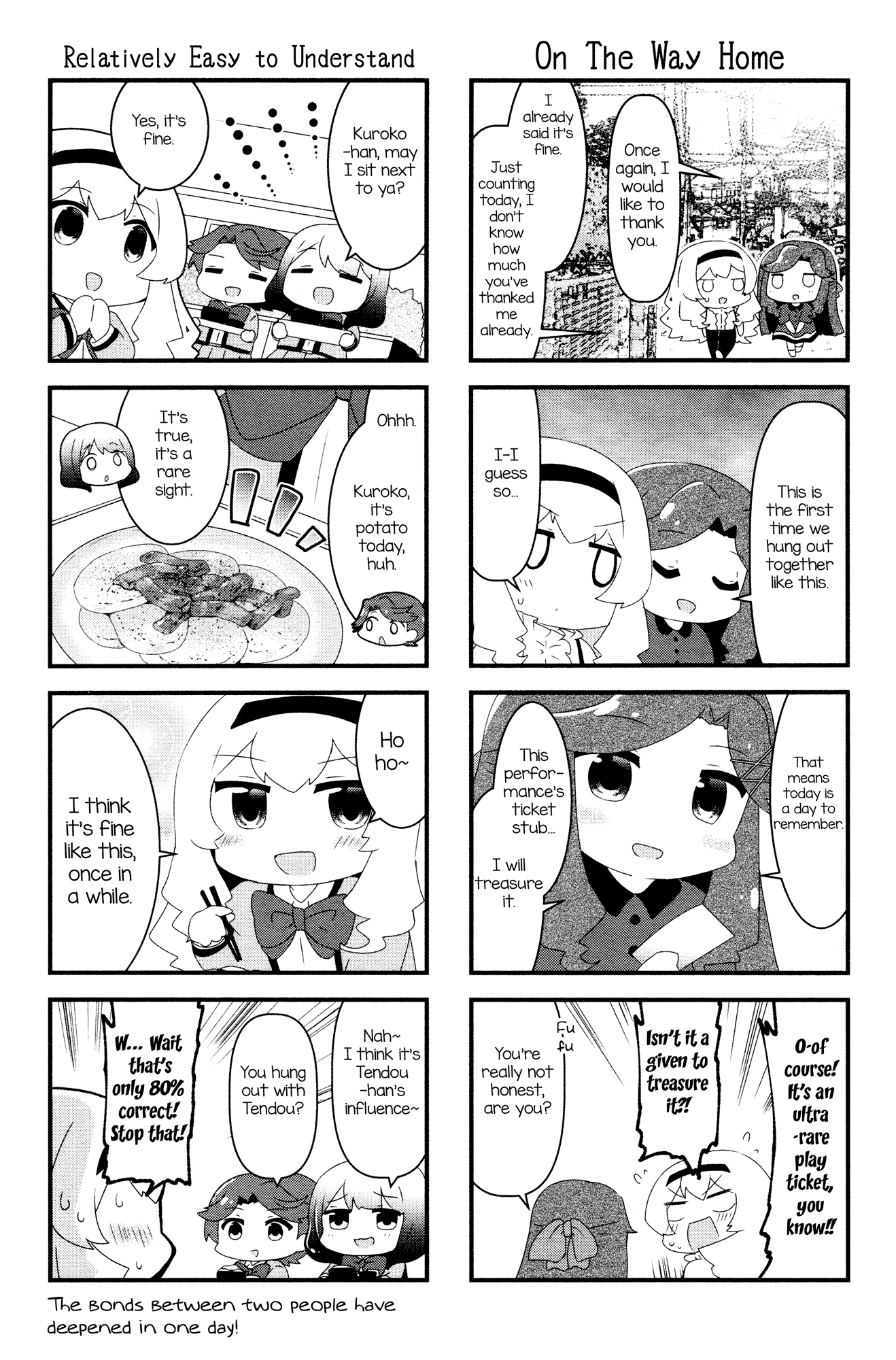 4-Koma Starlight Chapter 9 page 8 - Chapter 9: Friends Are Good