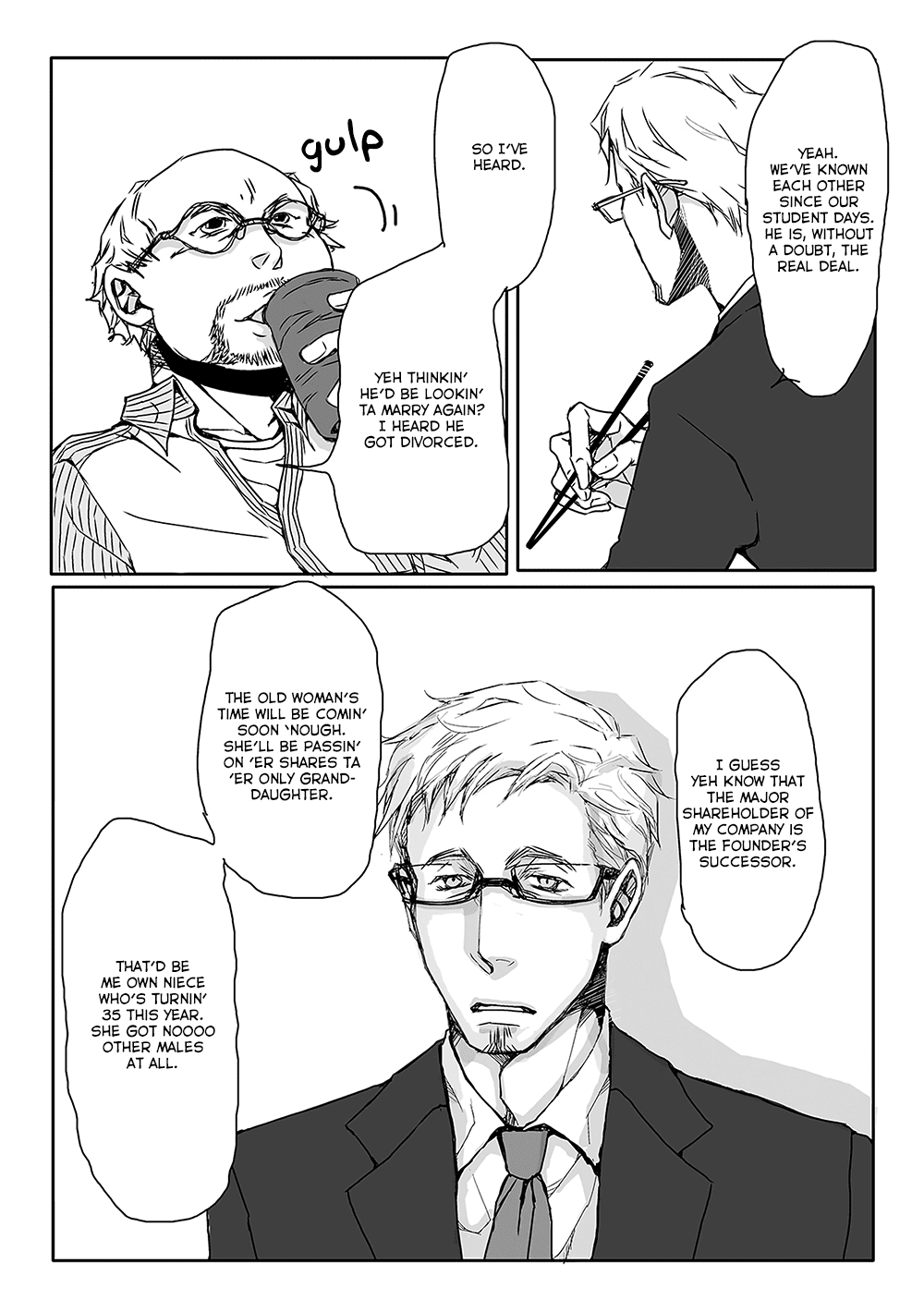 40 x 40 Chikuwa Kaigi Chapter 4 page 5 - Chapter 4