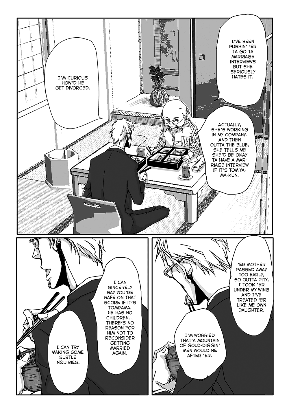 40 x 40 Chikuwa Kaigi Chapter 4 page 6 - Chapter 4