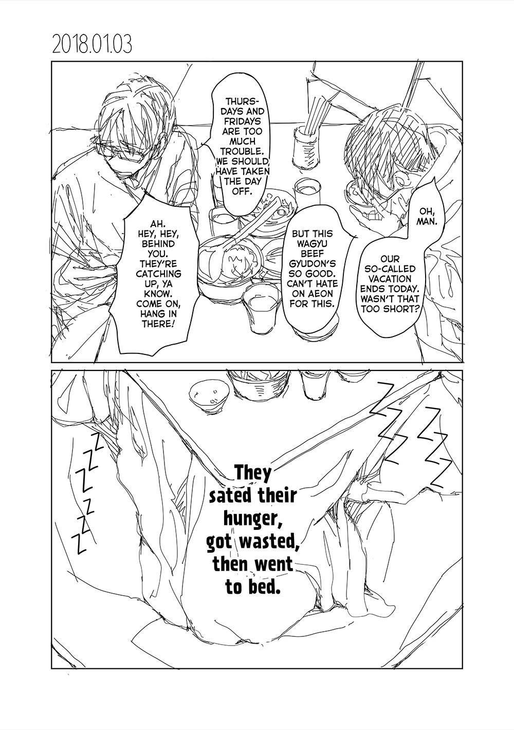 40 x 40 Chikuwa Kaigi Chapter 7.1 page 6 - Chapter 7.1: Chikuwa Kaigi New Year's Eve SS