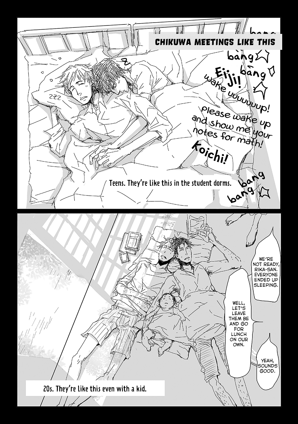 40 x 40 Chikuwa Kaigi Chapter 7 page 11 - Chapter 7 [END]