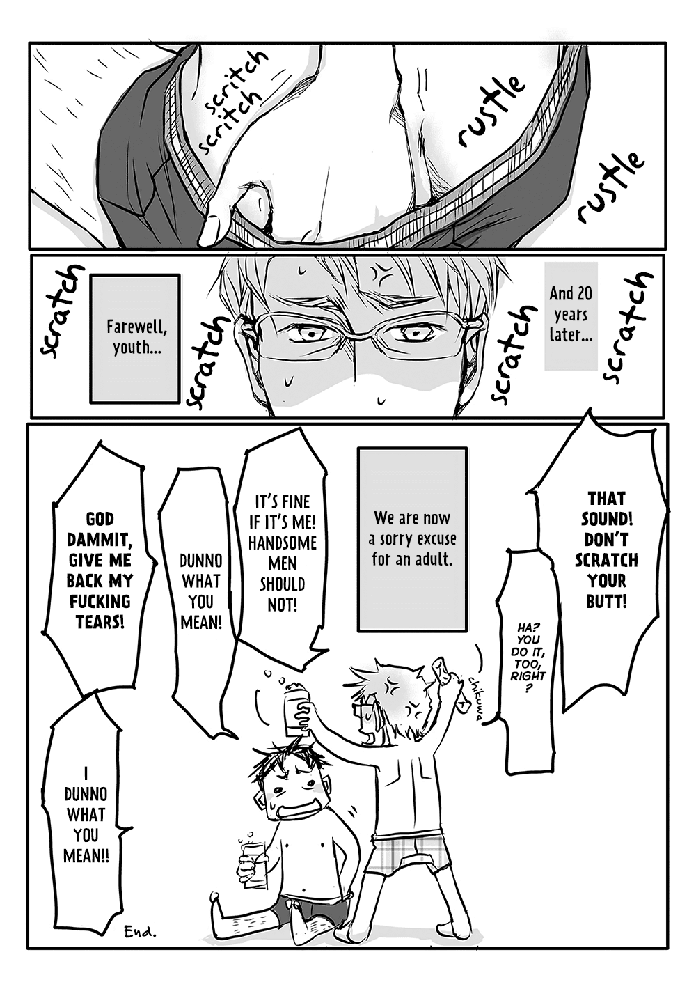 40 x 40 Chikuwa Kaigi Chapter 7 page 25 - Chapter 7 [END]