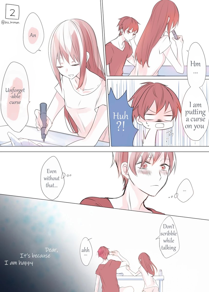 4P short stories Chapter 1 page 2 - Chapter 1: You scribble everywhere