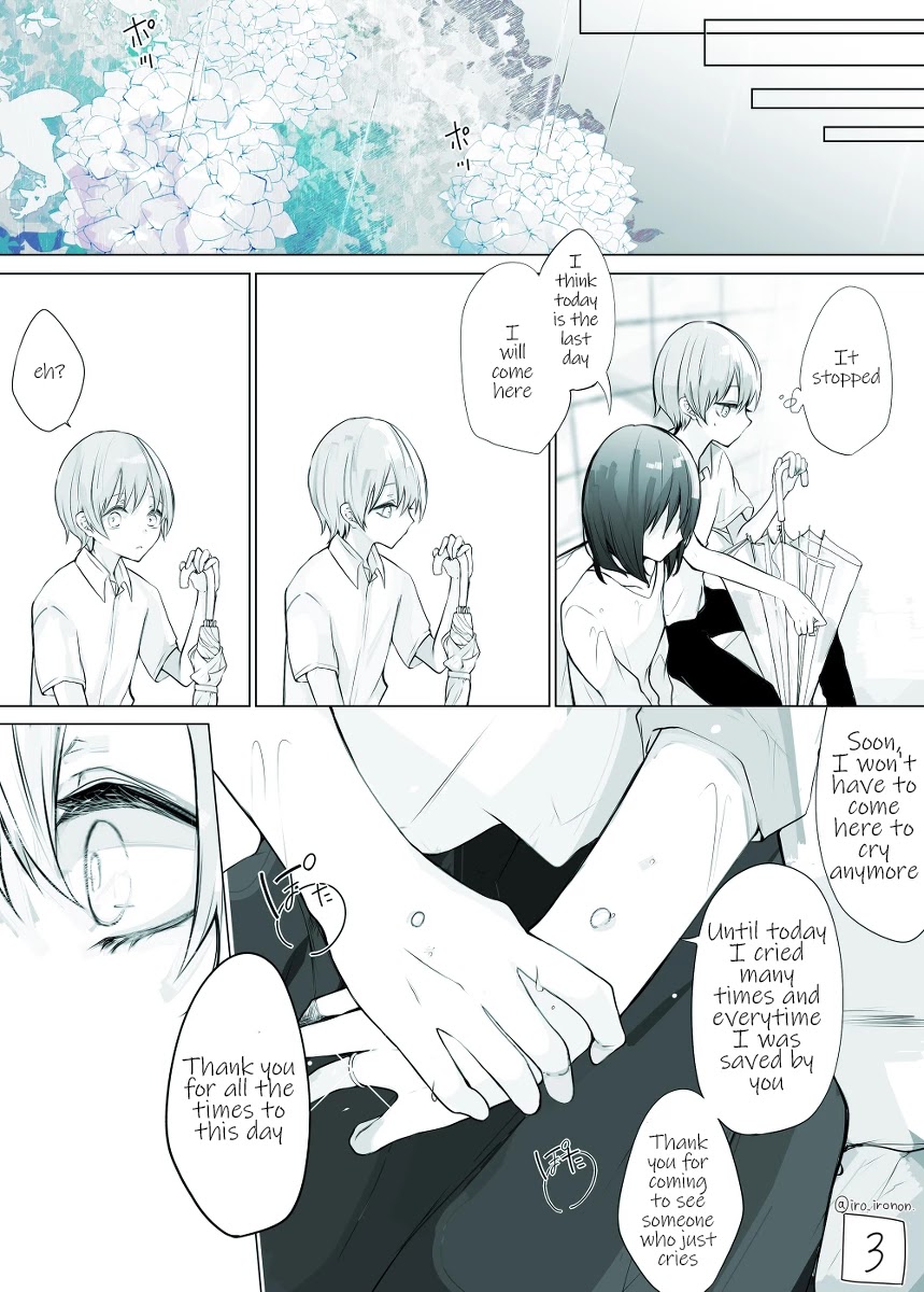 4P short stories Chapter 10 page 3 - Chapter 10: She comes here to cry when it rains