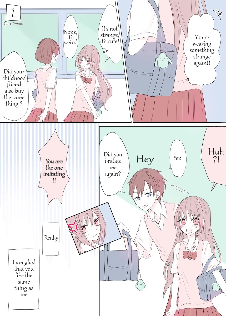 4P short stories Chapter 2 page 1 - Chapter 2: I fell in (a dull) love