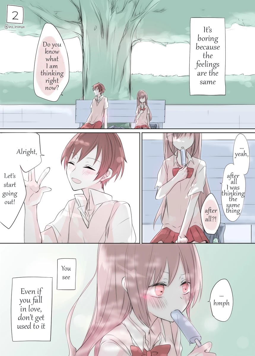 4P short stories Chapter 2 page 2 - Chapter 2: I fell in (a dull) love
