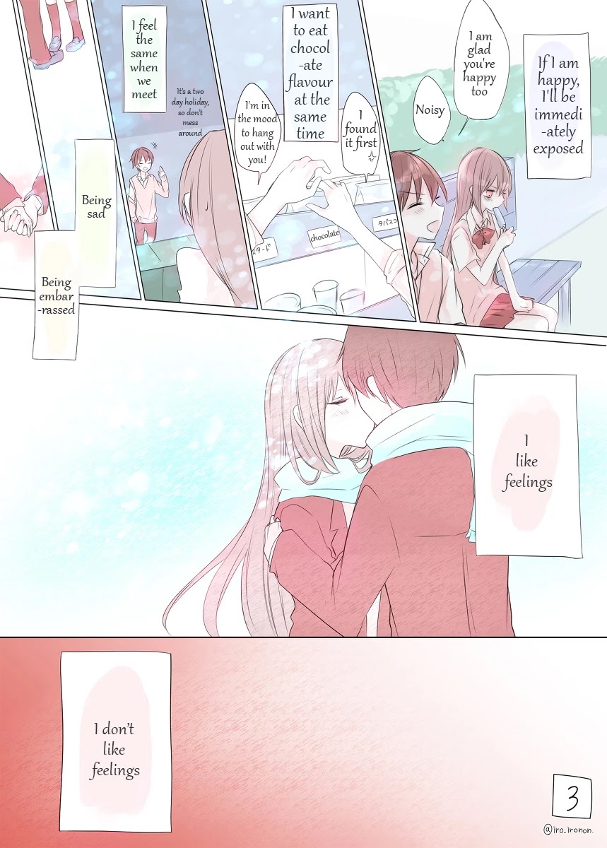 4P short stories Chapter 2 page 3 - Chapter 2: I fell in (a dull) love