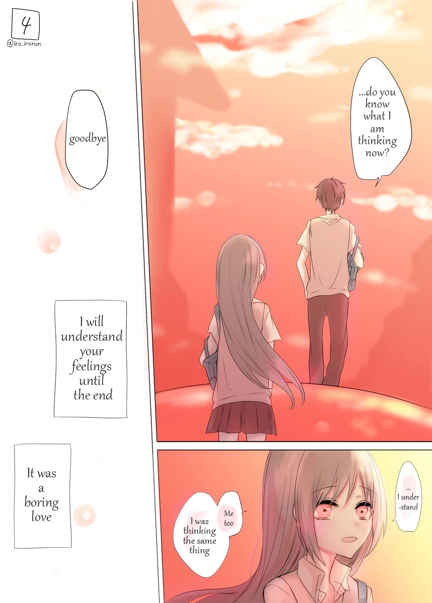 4P short stories Chapter 2 page 4 - Chapter 2: I fell in (a dull) love