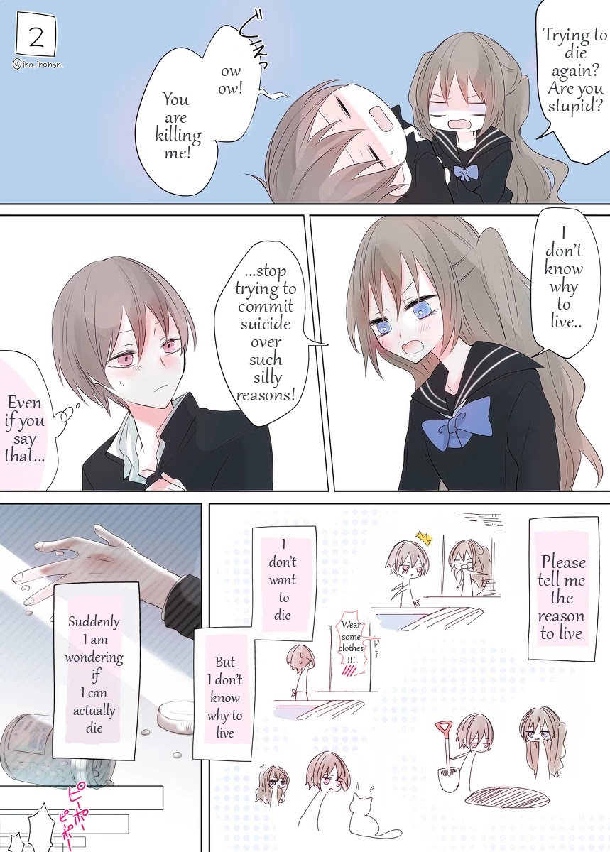 4P short stories Chapter 4 page 2 - Chapter 4: A boy who doesn't understand the meaning of life