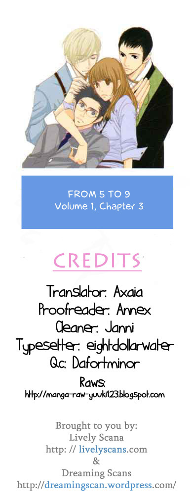 5-ji kara 9-ji made Chapter 3 page 1 - Chapter 3: Love Me If You Dare - Part 1