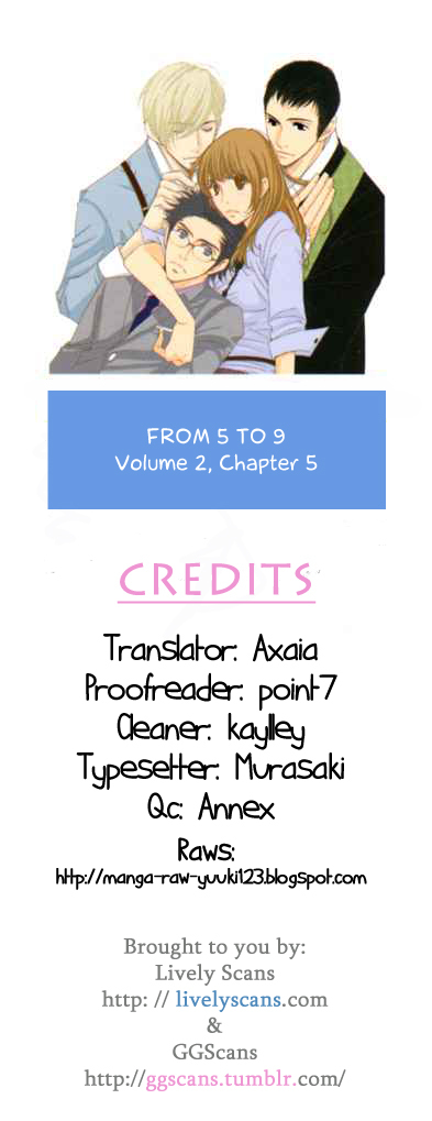 5-ji kara 9-ji made Chapter 5 page 1 - Chapter 5: Catch Me If You Can