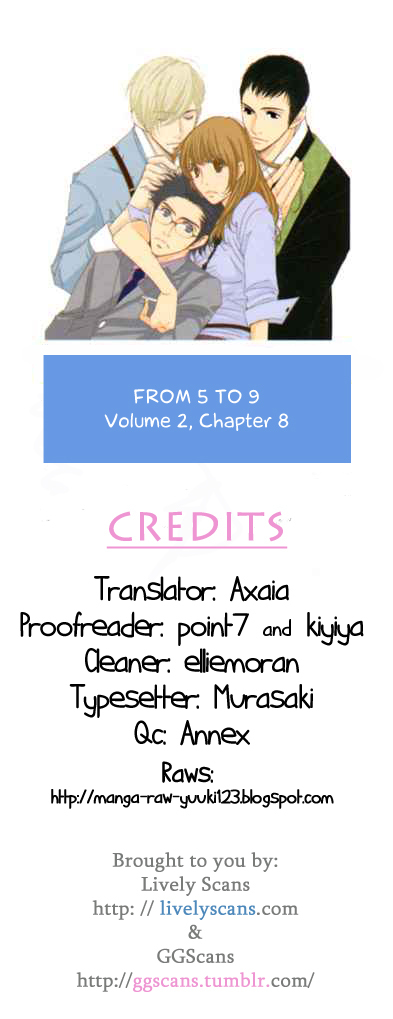5-ji kara 9-ji made Chapter 8 page 1 - Chapter 8: Malady of Love