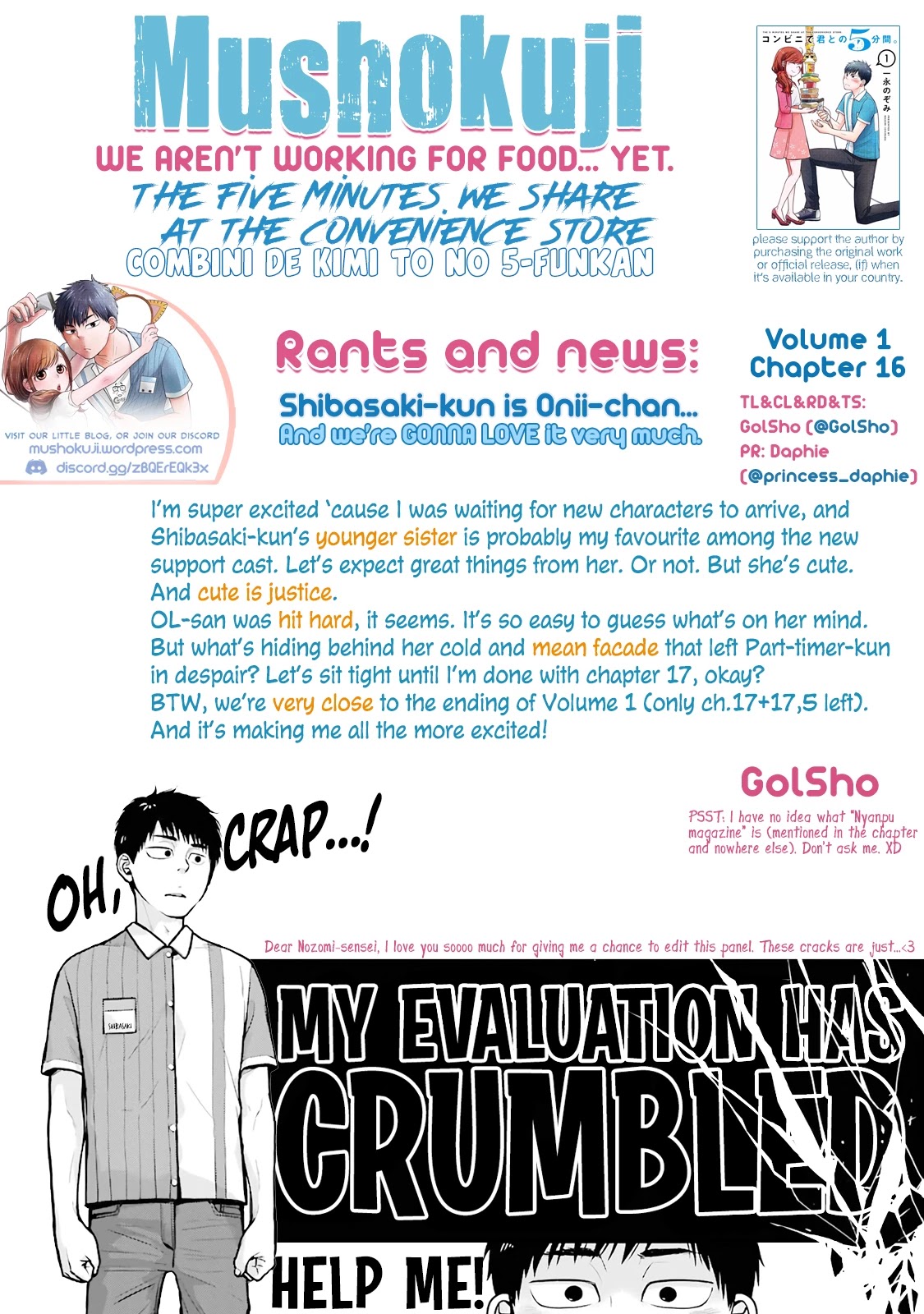 5 Minutes with You at a Convenience Store Chapter 16 page 9 - Chapter 16