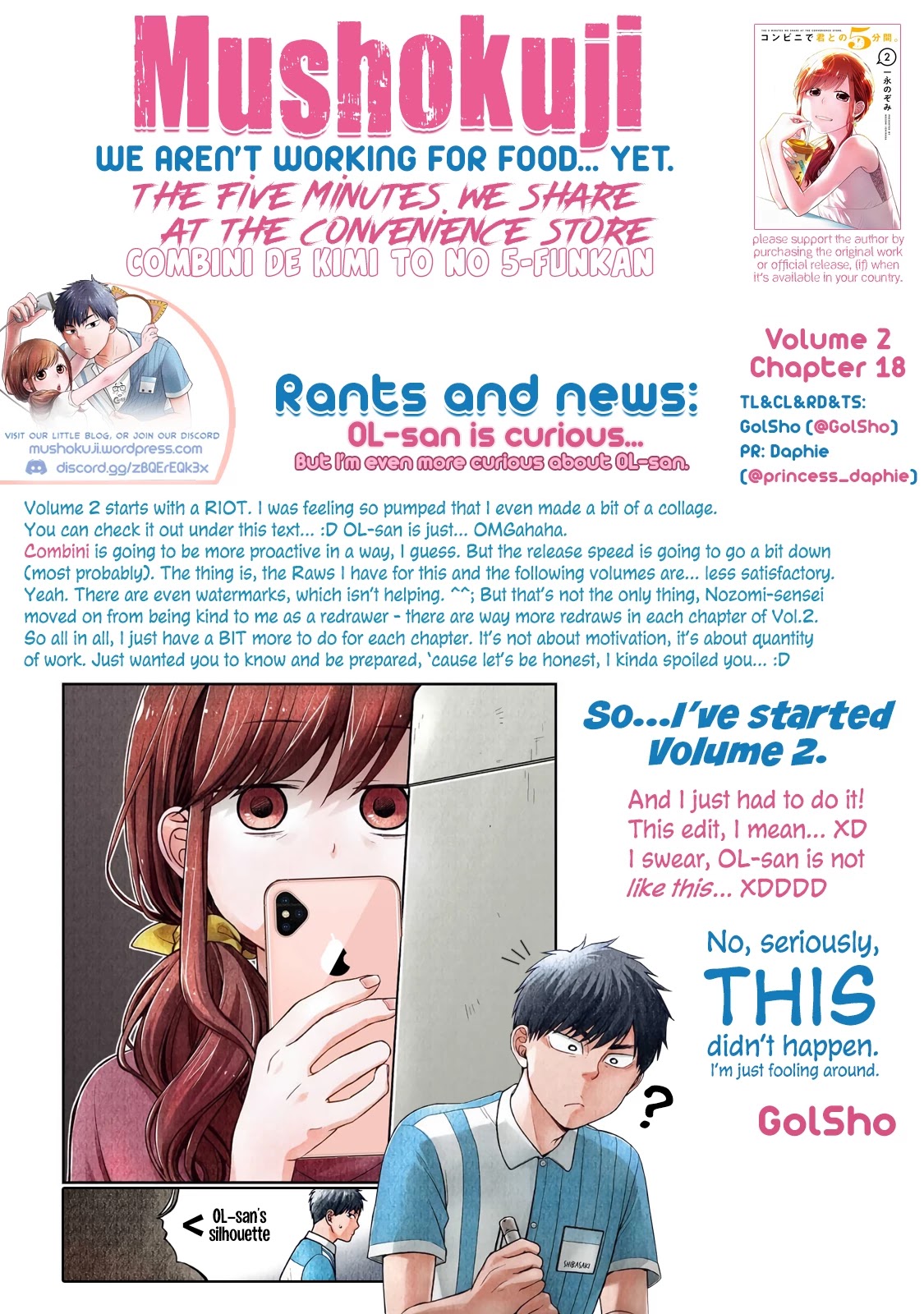 5 Minutes with You at a Convenience Store Chapter 18 page 12 - Chapter 18