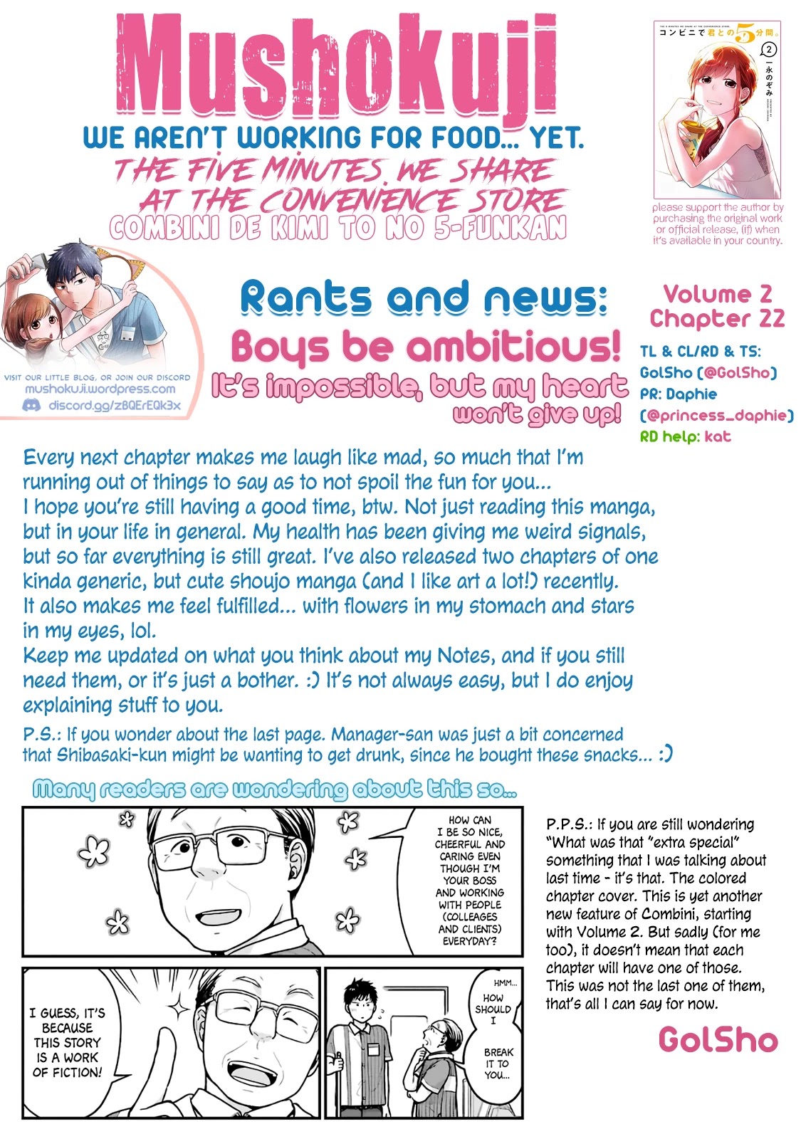 5 Minutes with You at a Convenience Store Chapter 22 page 14 - Chapter 22