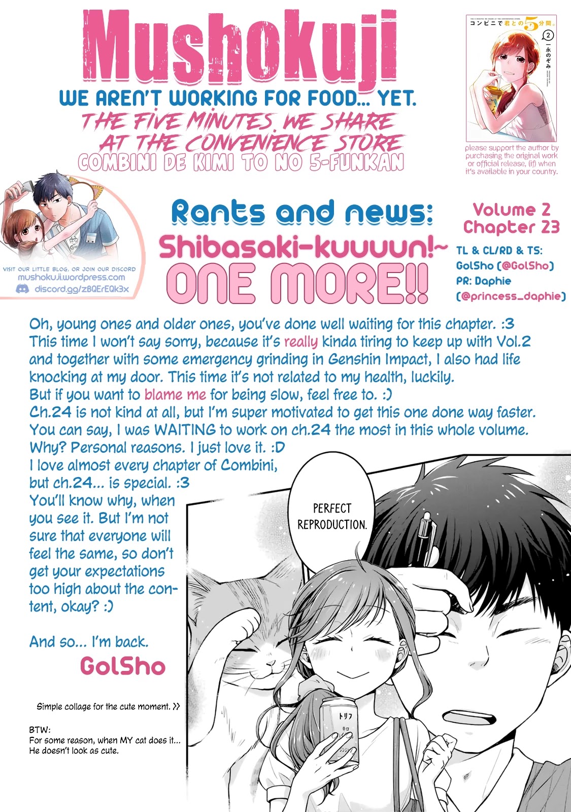 5 Minutes with You at a Convenience Store Chapter 23 page 14 - Chapter 23