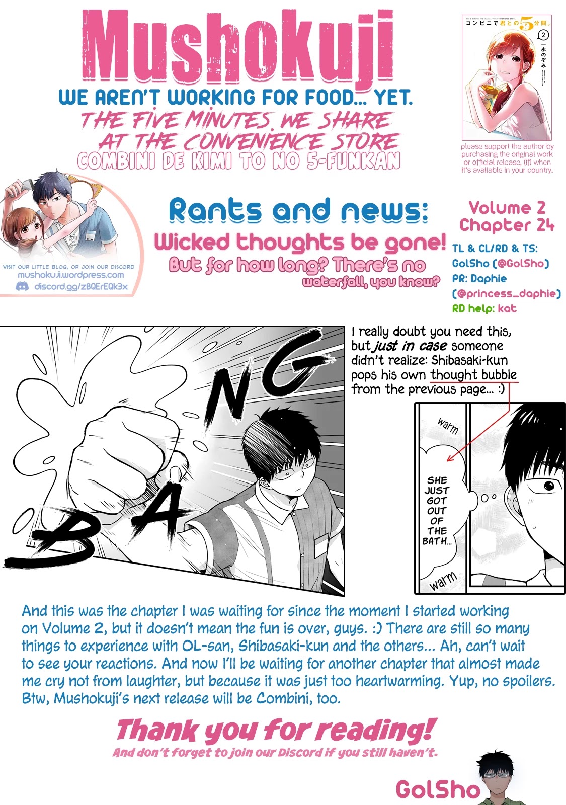 5 Minutes with You at a Convenience Store Chapter 24 page 10 - Chapter 24