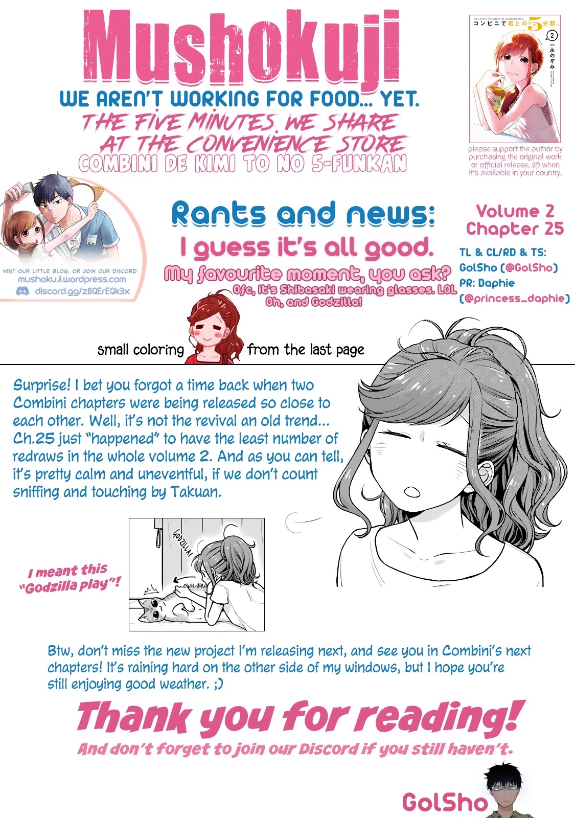5 Minutes with You at a Convenience Store Chapter 25 page 14 - Chapter 25