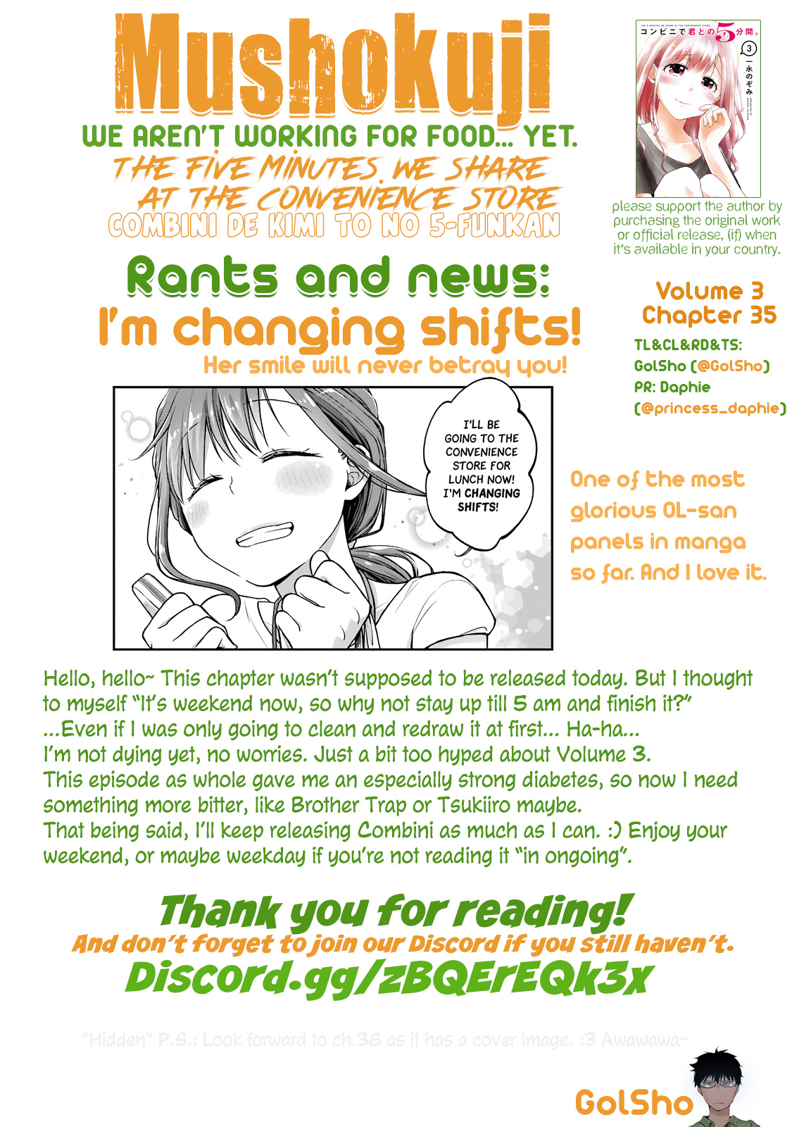 5 Minutes with You at a Convenience Store Chapter 35 page 12 - Chapter 35