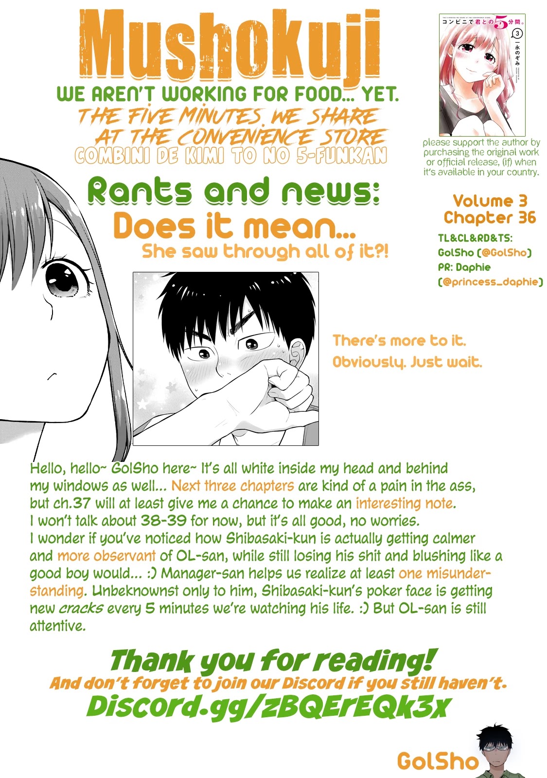 5 Minutes with You at a Convenience Store Chapter 36 page 11 - Chapter 36