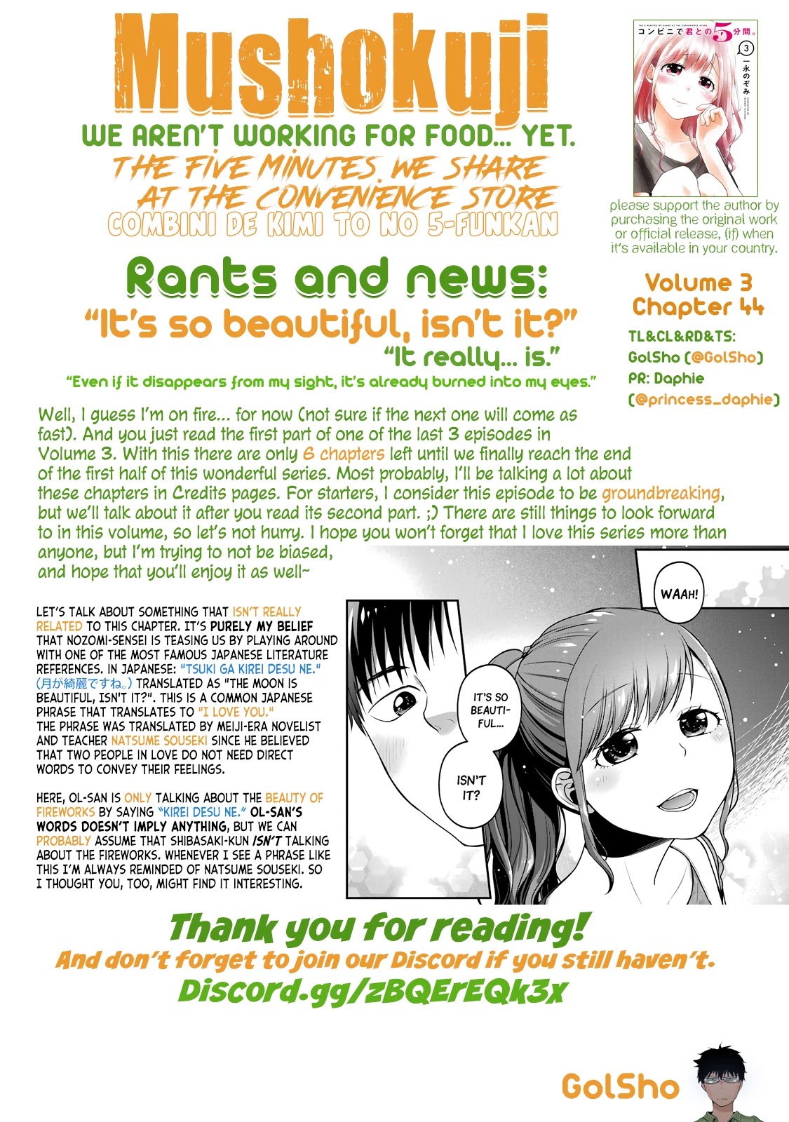 5 Minutes with You at a Convenience Store Chapter 44 page 11 - Chapter 44