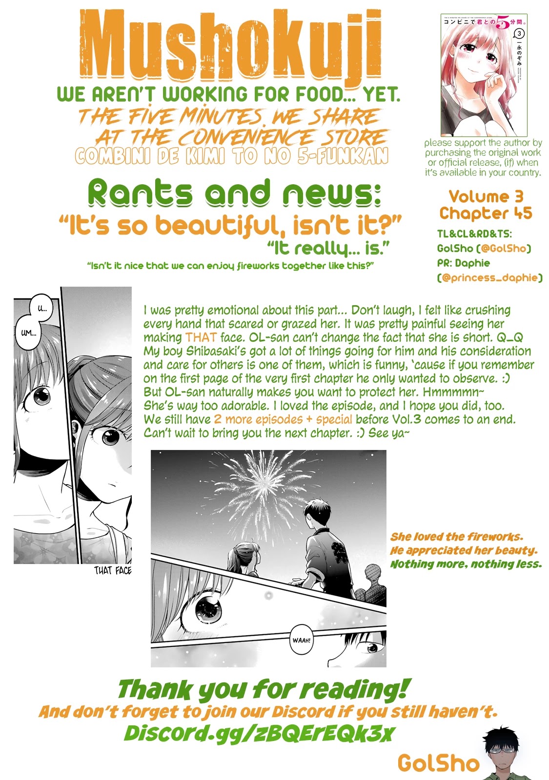 5 Minutes with You at a Convenience Store Chapter 45 page 13 - Chapter 45