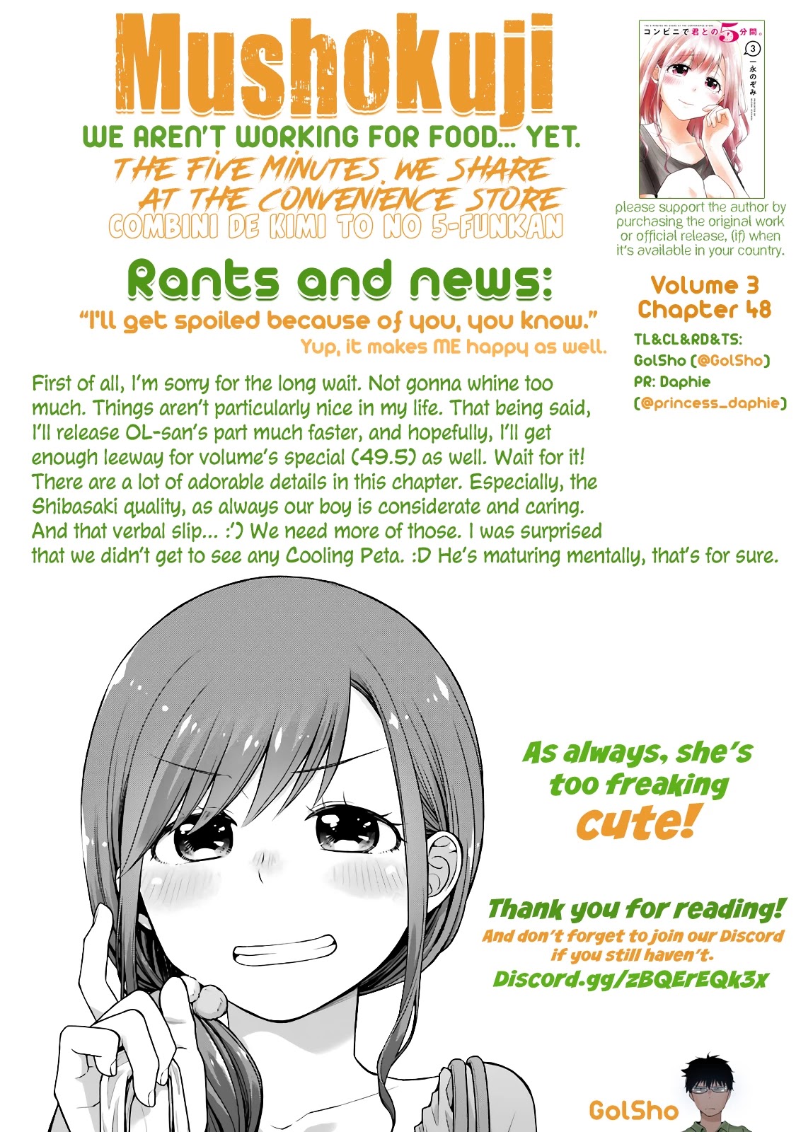 5 Minutes with You at a Convenience Store Chapter 48 page 10 - Chapter 48