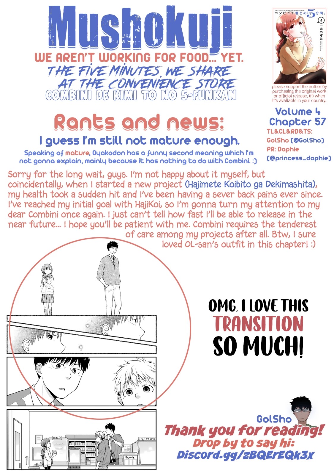 5 Minutes with You at a Convenience Store Chapter 57 page 13 - Chapter 57