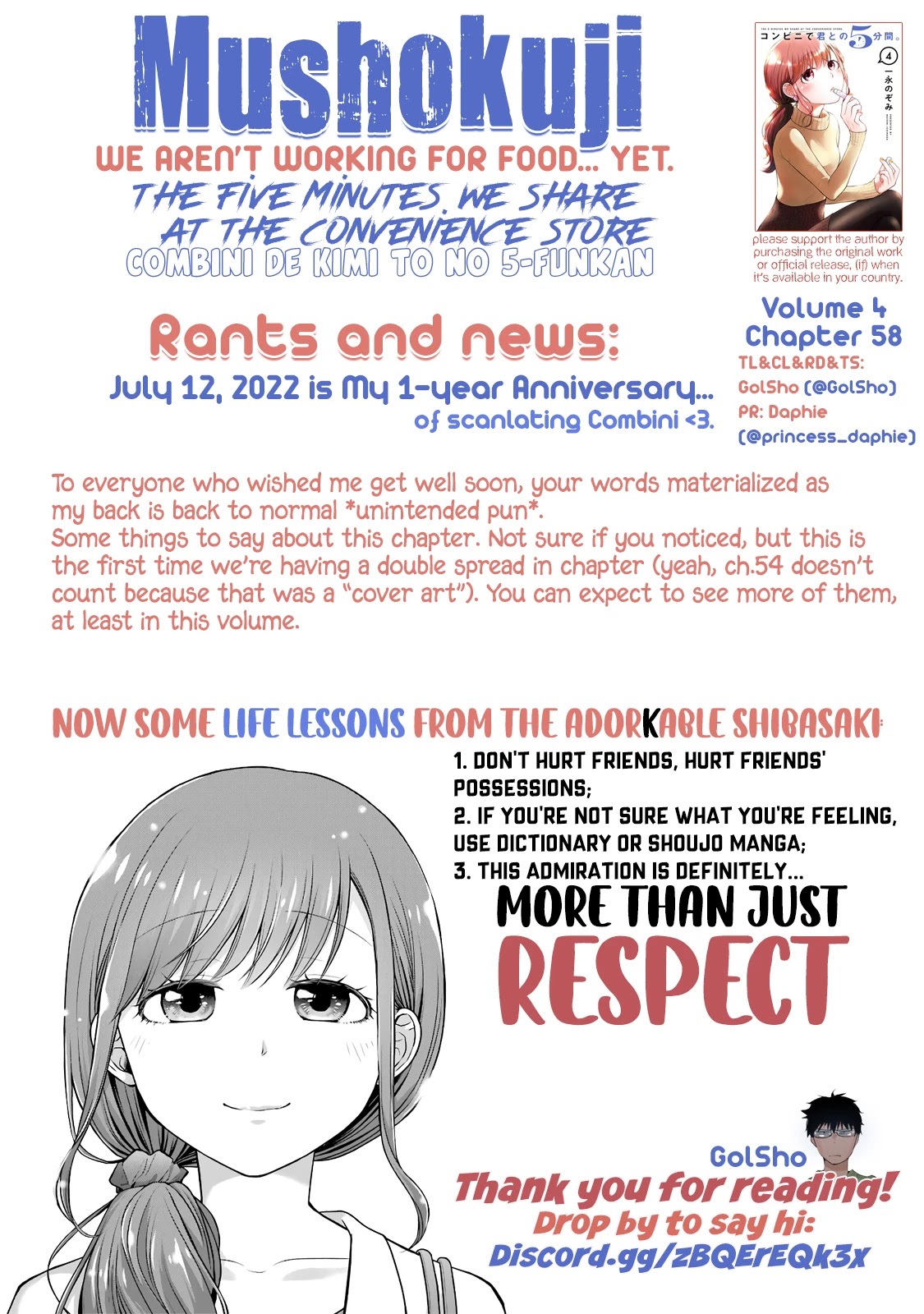 5 Minutes with You at a Convenience Store Chapter 58 page 9 - Chapter 58