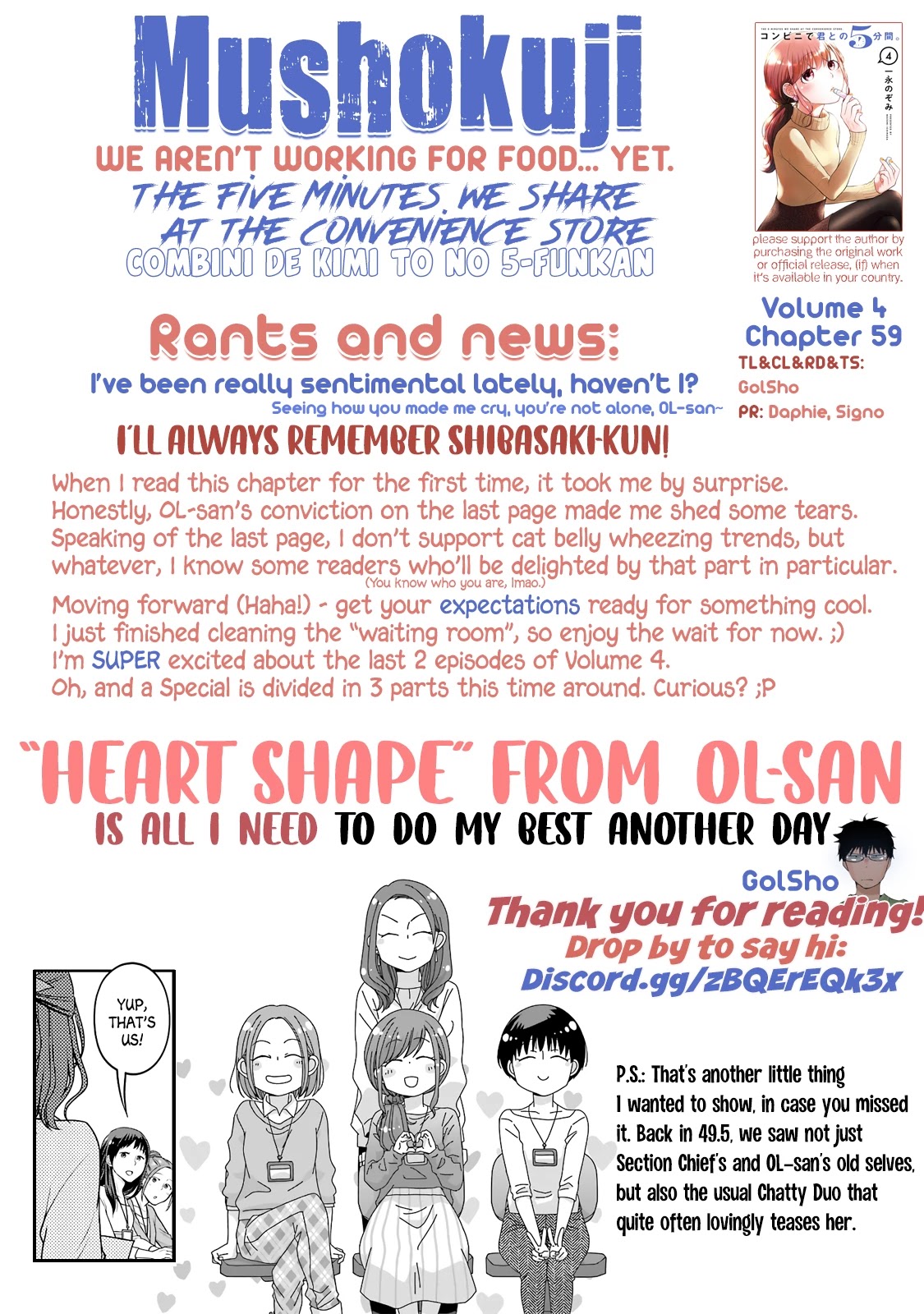 5 Minutes with You at a Convenience Store Chapter 59 page 11 - Chapter 59