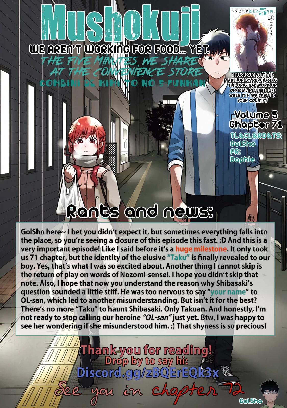5 Minutes with You at a Convenience Store Chapter 71 page 12 - Chapter 71