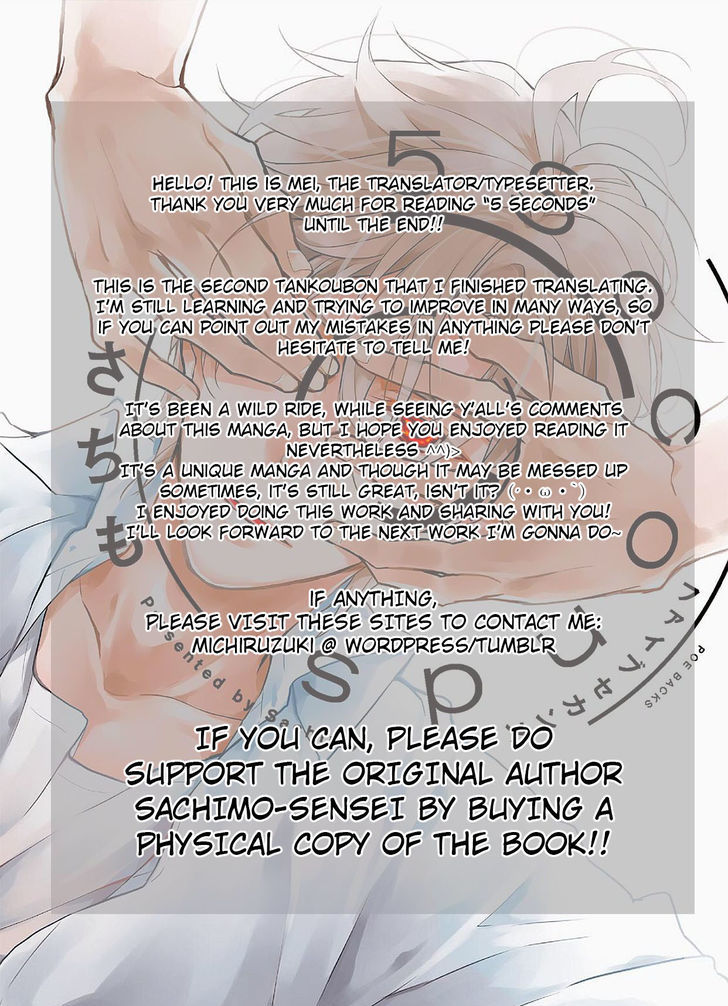 5 Seconds Chapter 6.5 page 18 - Chapter 6.5 : End