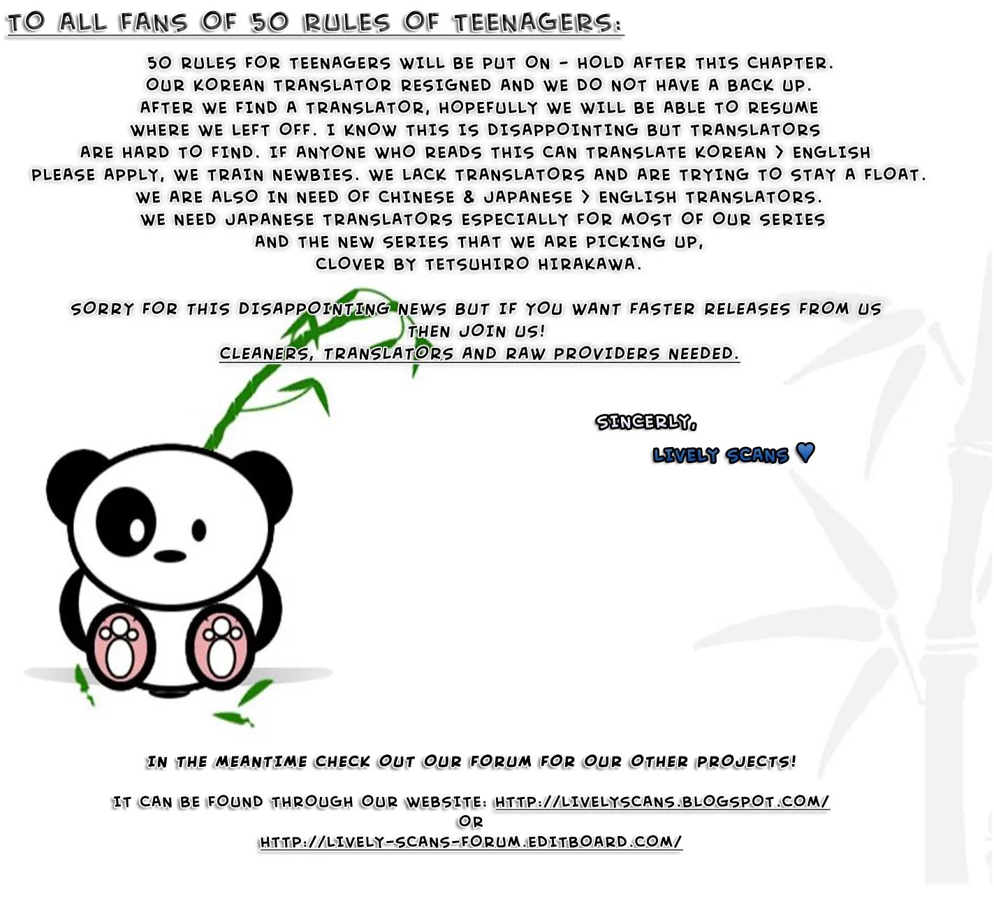 50 Rules for Teenagers Chapter 15 page 2 - Chapter 15