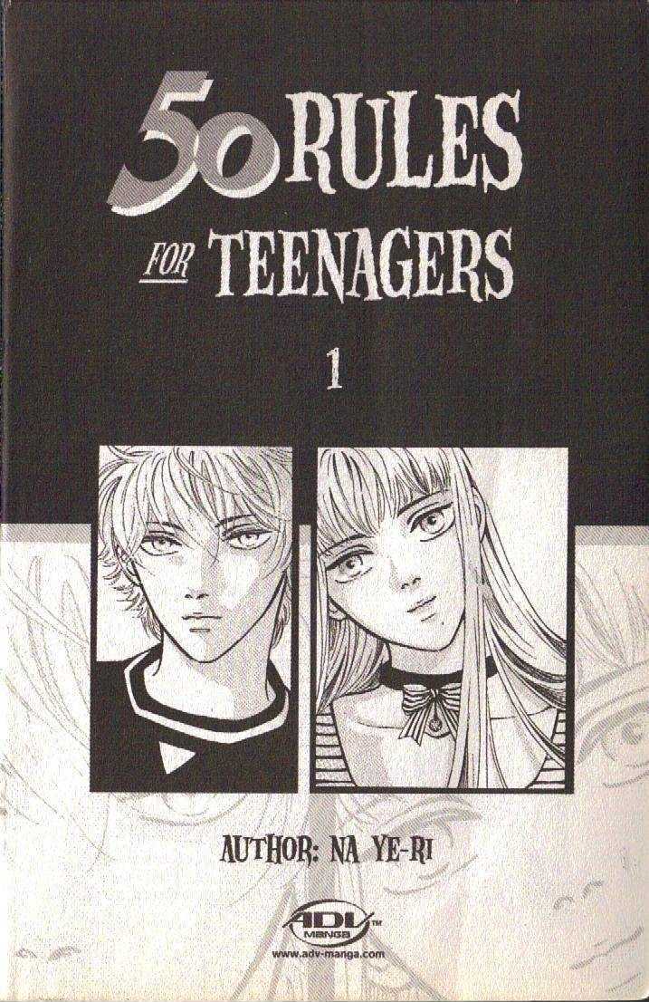 50 Rules for Teenagers Chapter 3 page 2 - Chapter 3
