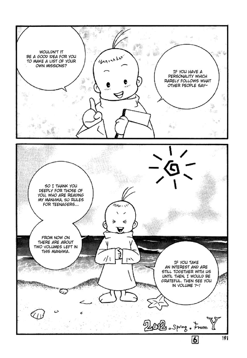 50 Rules for Teenagers Chapter 40 page 36 - Chapter 40