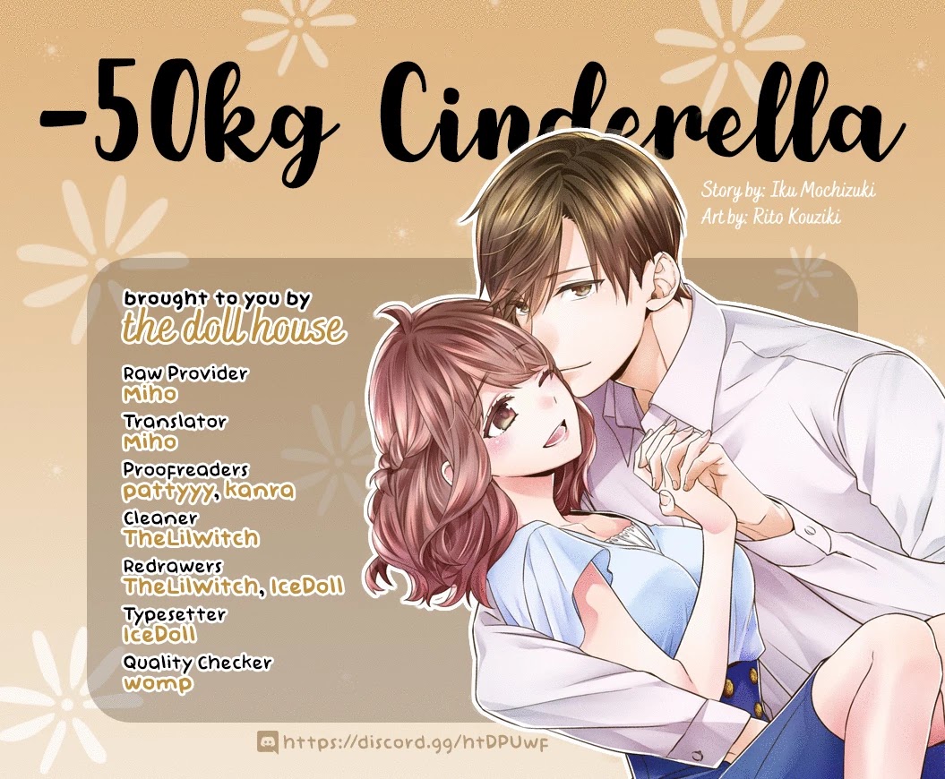 -50kg Cinderella Chapter 2 page 1 - Chapter 2: What Dropped, the Glass Slipper or the Weight?