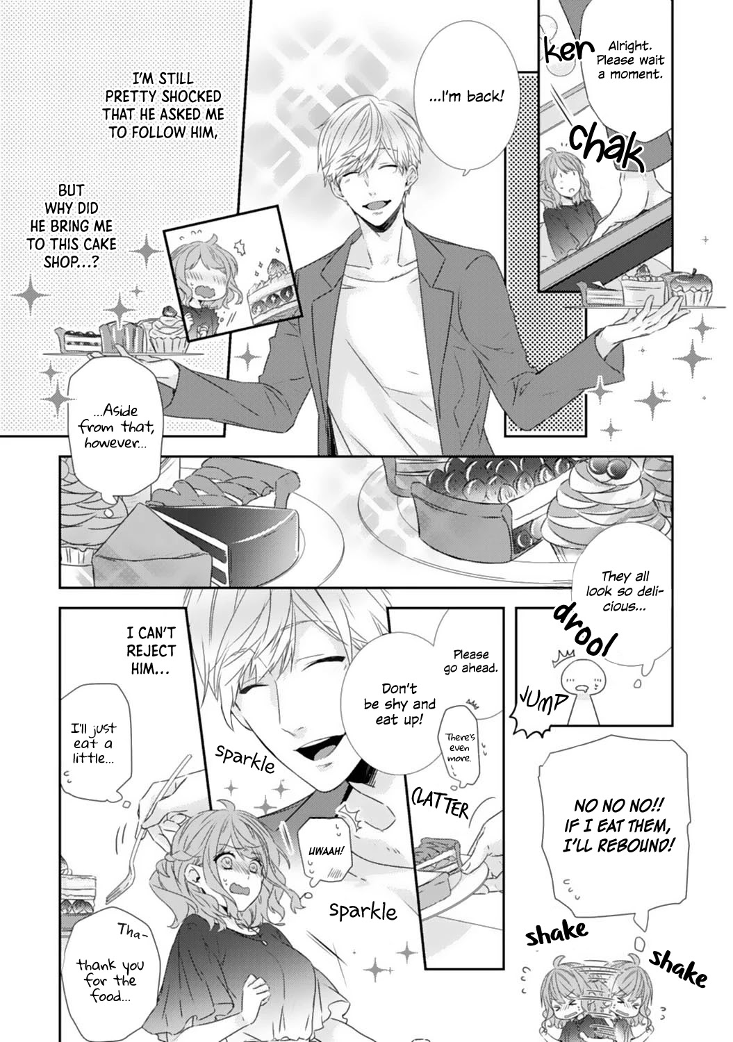 -50kg Cinderella Chapter 2 page 14 - Chapter 2: What Dropped, the Glass Slipper or the Weight?