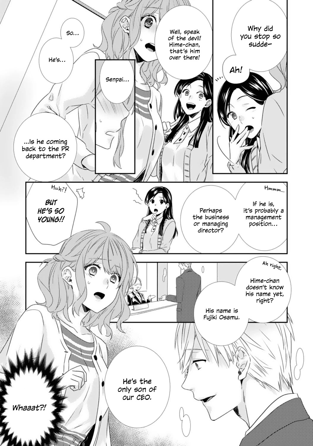 -50kg Cinderella Chapter 2 page 8 - Chapter 2: What Dropped, the Glass Slipper or the Weight?