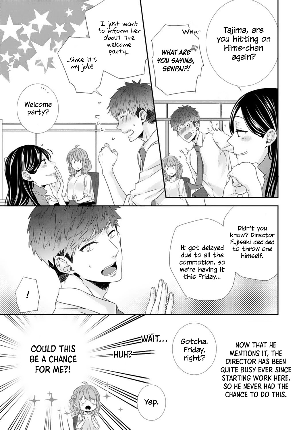 -50kg Cinderella Chapter 3 page 12 - Chapter 3: Being in Love is High in Spirits!