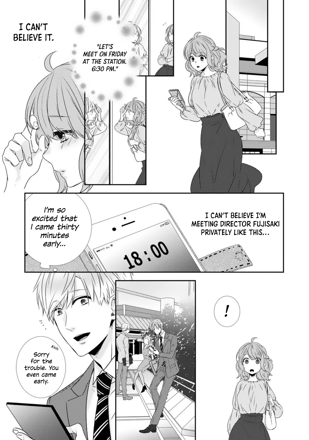 -50kg Cinderella Chapter 3 page 3 - Chapter 3: Being in Love is High in Spirits!